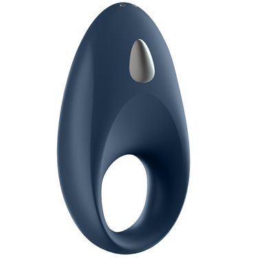 Anello fallico smart in silicone con vibrazioni e app Satisfyer Connect. Anello vibrante waterproof con controllo via Bluetooth. Personalizzabile, morbido e regolabile, offre modalità multiple e design ergonomico in silicone medico per piacere e comfort